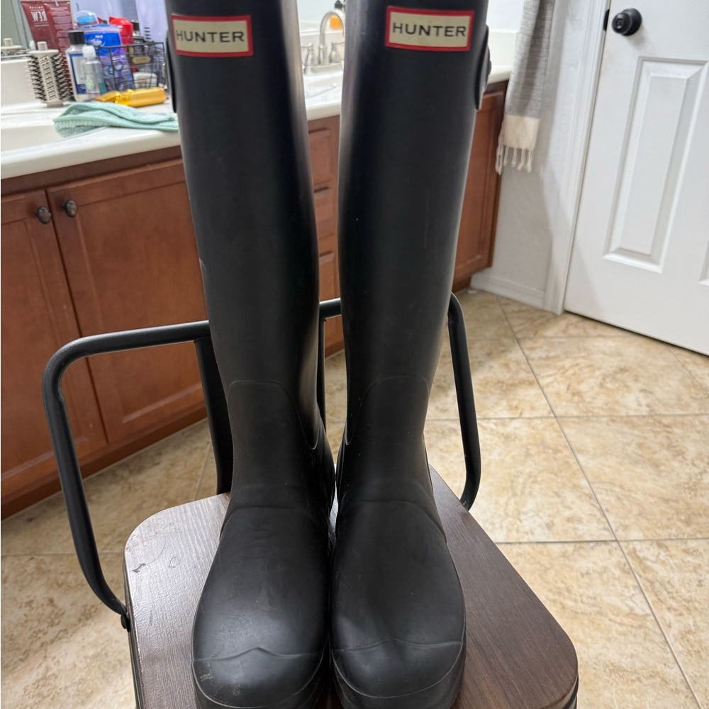 Hunter Classic Black Waterproof Boots